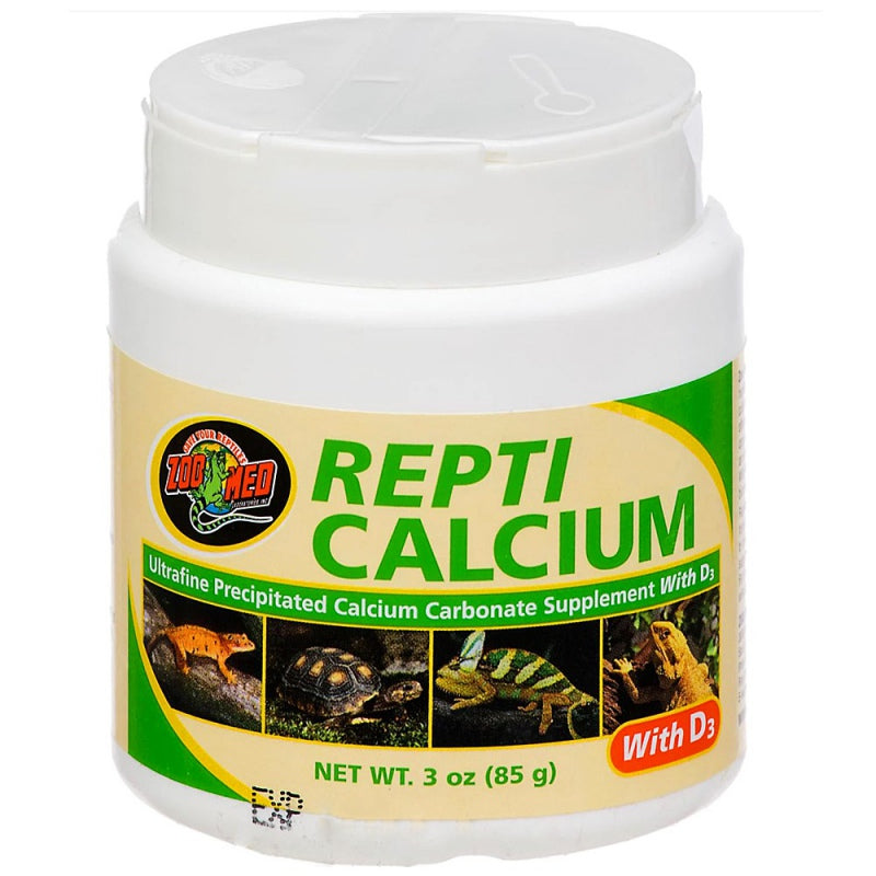 ZOOMED Repti Calcium 85g - Wapń dla gadów i płazów z D3